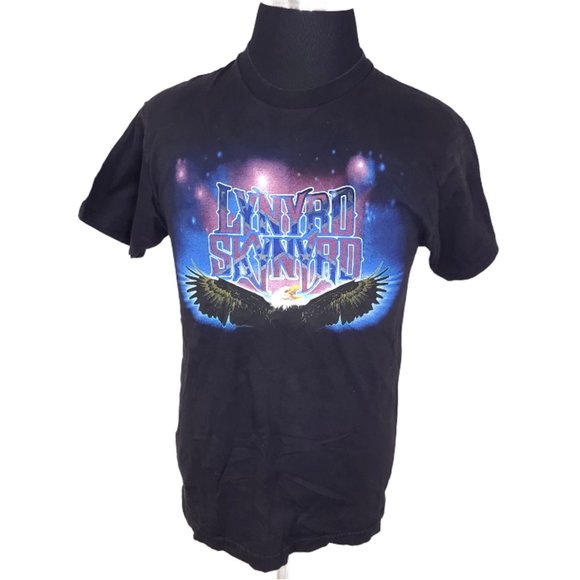 Vtg Lynyrd Skynyrd Medium 2001 Back To The Swamp Tour Concert Rock Eagle T-Shirt - Picture 1 of 13